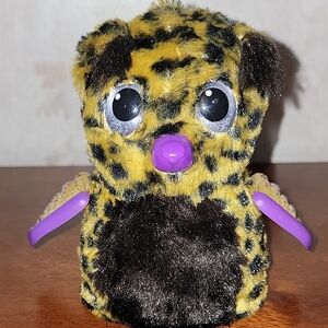 Hatchimals Leopard Print Spin Master Toy with Purple Accents